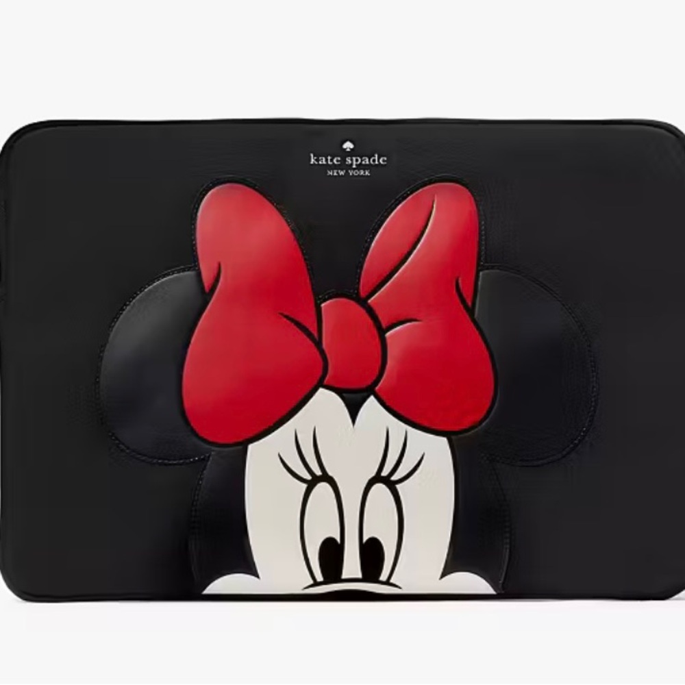 NWT-Kate Spade Disney Minnie Mouse laptop case